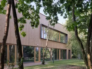 Designing for the Community: The New Public Library in Choszczówka by Ambient